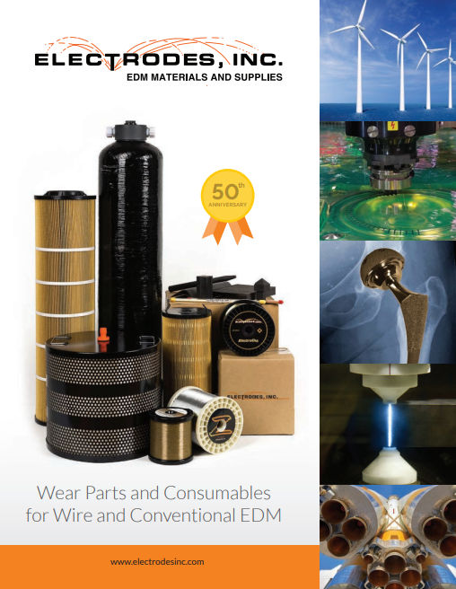 Electrodes Inc - EDM Materials and Supplies - Catalog